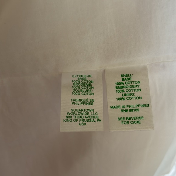 Lilly Pulitzer size 4 eyelet dress in white. Brand new with tags. - Picture 4 of 5